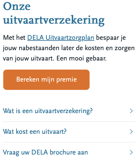 online uitvaartverzekering onderschrijven